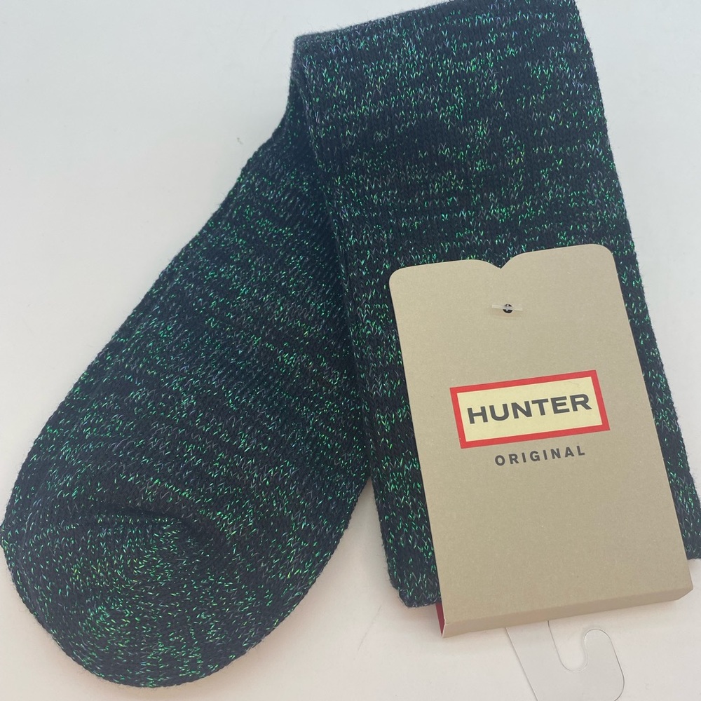 Hunter Aurora Borealis socks-green